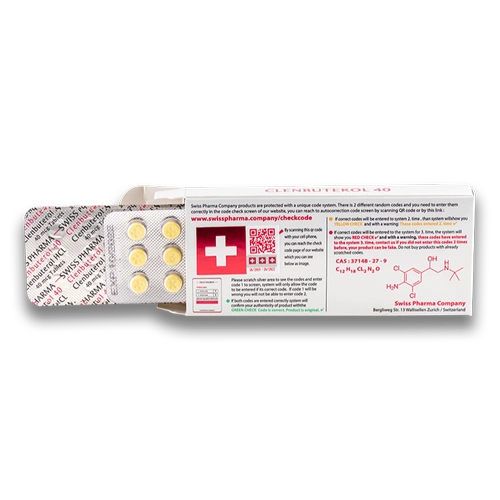 کلن بوترول 40mg سوئیس فارما اورجینال