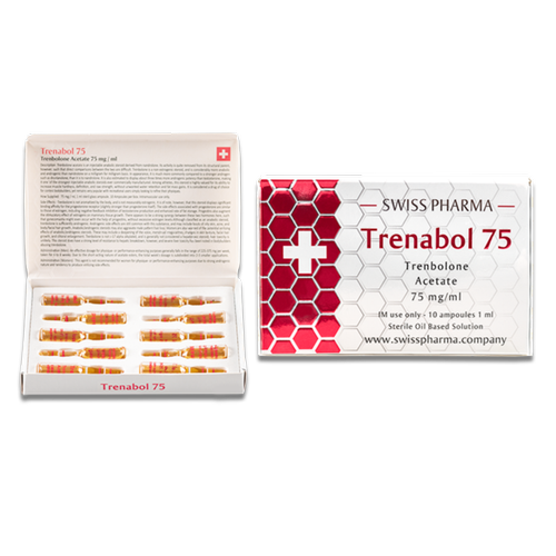 ترنبولون استات سریع الاثر 75mg سوئیس فارما اورجینال