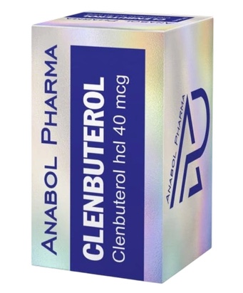 کلن بوترول Clen Buterol 40mg آنابول فارما اصلی