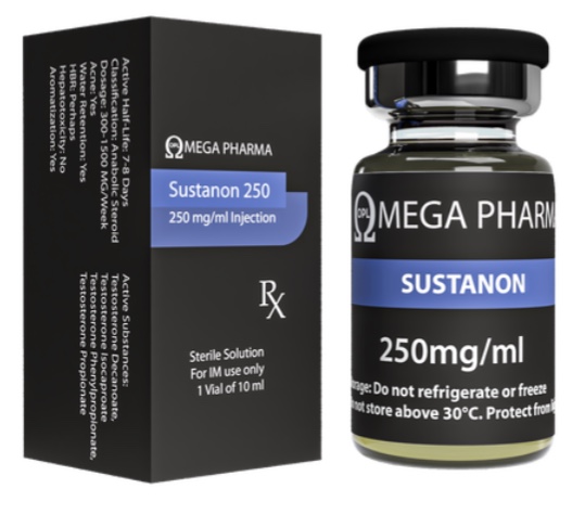 سوستانونSustanon ۲۵۰mg سریع الاثر امگا فارما اصلی